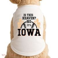 Is This Heaven No It’s Iowa Baseball Field Of Dreams Doggie Tank thumb 0