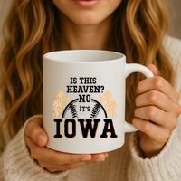 Is This Heaven No It’s Iowa Baseball Field Of Dreams Coffee Mug thumb 3