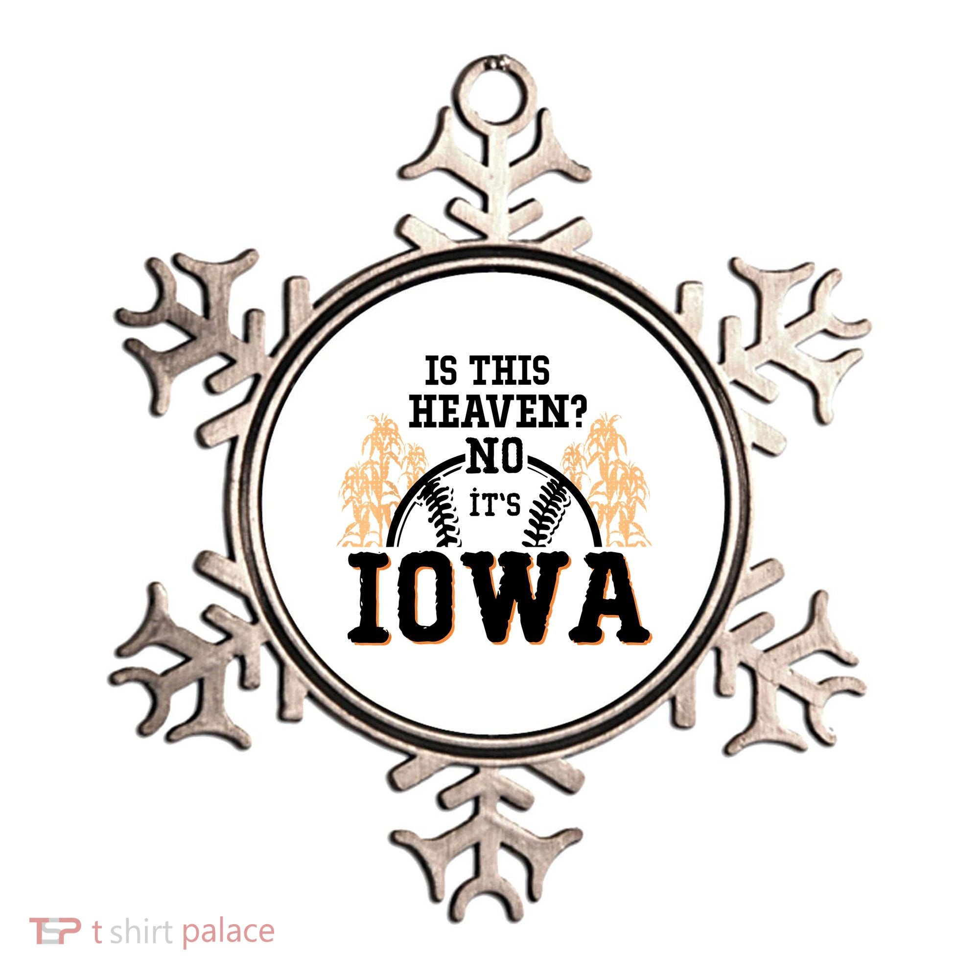 Is This Heaven No It’s Iowa Baseball Field Of Dreams Ornament
