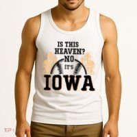 Is This Heaven No It’s Iowa Baseball Field Of Dreams Tank Top thumb 3