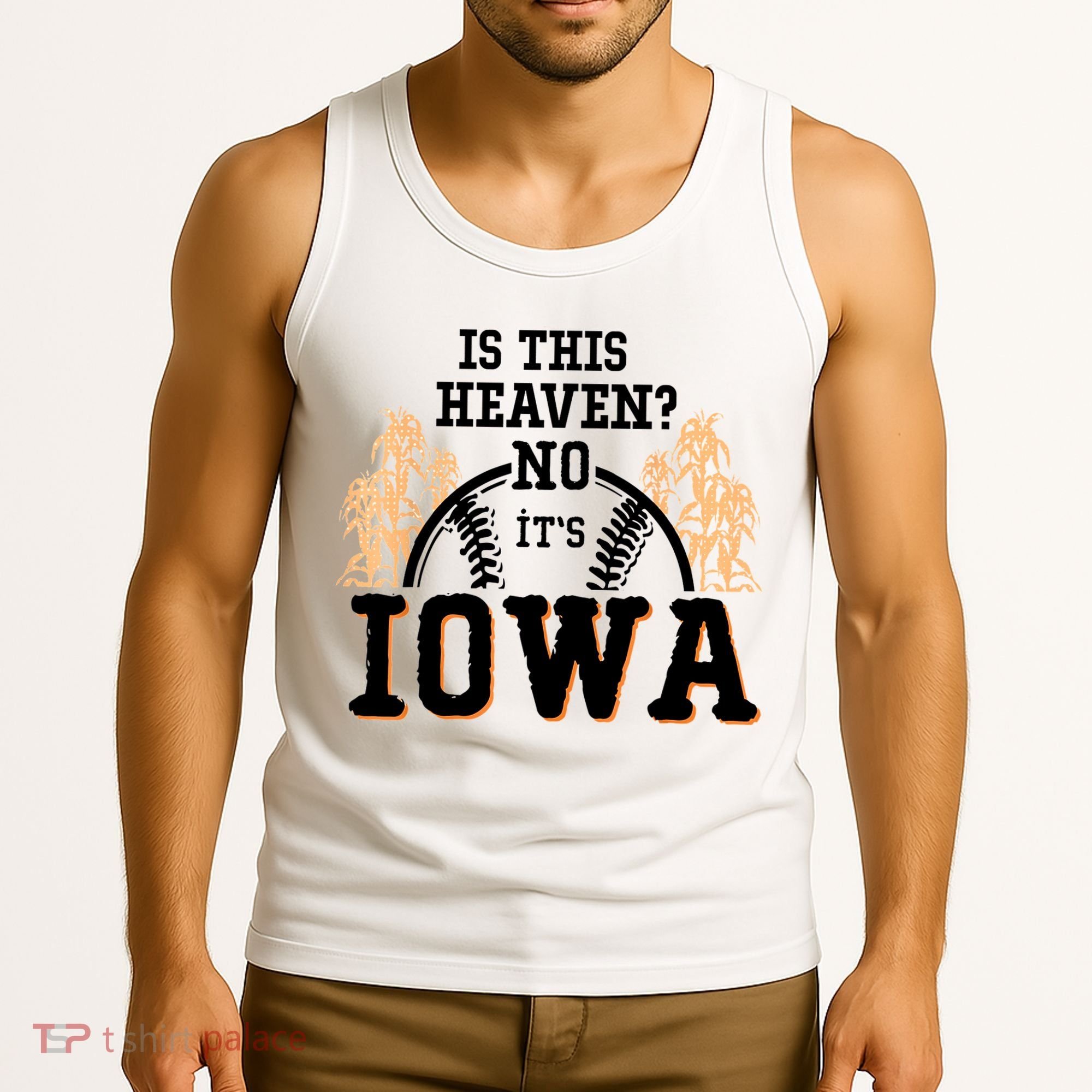 Is This Heaven No It’s Iowa Baseball Field Of Dreams Tank Top