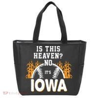 Is This Heaven No It's Iowa Baseball Tote Bag thumb 0