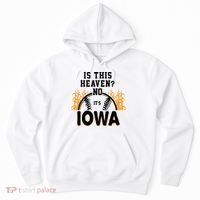 Is This Heaven No It's Iowa Baseball Hoodie thumb 0