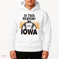 Is This Heaven No It's Iowa Baseball Hoodie thumb 2