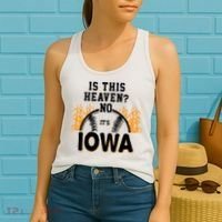 Is This Heaven No It's Iowa Baseball Women's Tank Top thumb 2