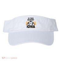 Is This Heaven No It's Iowa Baseball Visor thumb 0