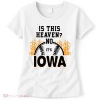 Is This Heaven No It's Iowa Baseball Women's T-Shirt thumb 0