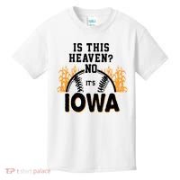 Is This Heaven No It's Iowa Baseball Kids T-Shirt thumb 0