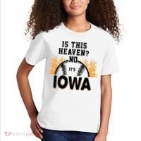 Is This Heaven No It's Iowa Baseball Kids T-Shirt thumb 2