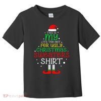 ItS Too Hot For Ugly Christmas Funny Xmas Toddler T-Shirt thumb 0