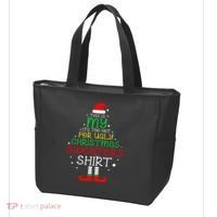 ItS Too Hot For Ugly Christmas Funny Xmas Tote Bag thumb 3