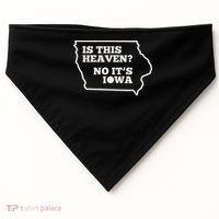 Is This Heaven No It's Iowa State Baseball Baseball Field USA-Made Doggie Bandana thumb 0
