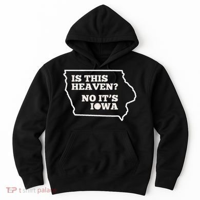 Is This Heaven No It's Iowa State Baseball Baseball Field Hoodie