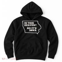 Is This Heaven No It's Iowa State Baseball Baseball Field Hoodie thumb 0