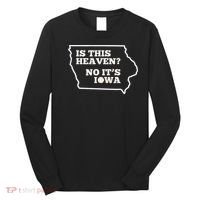 Is This Heaven No It's Iowa State Baseball Baseball Field Long Sleeve Shirt thumb 0