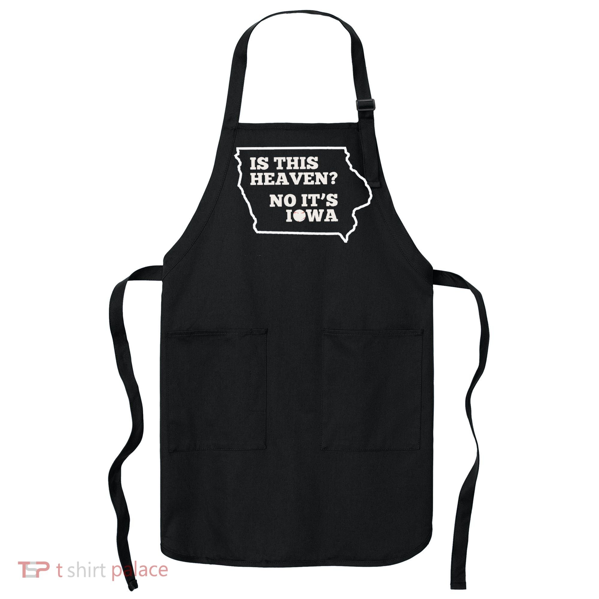 Is This Heaven No It's Iowa State Baseball Baseball Field Apron