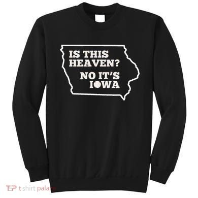Is This Heaven No It's Iowa State Baseball Baseball Field Sweatshirt