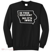 Is This Heaven No It's Iowa State Baseball Baseball Field Sweatshirt thumb 0