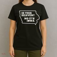 Is This Heaven No It's Iowa State Baseball Baseball Field T-Shirt thumb 4
