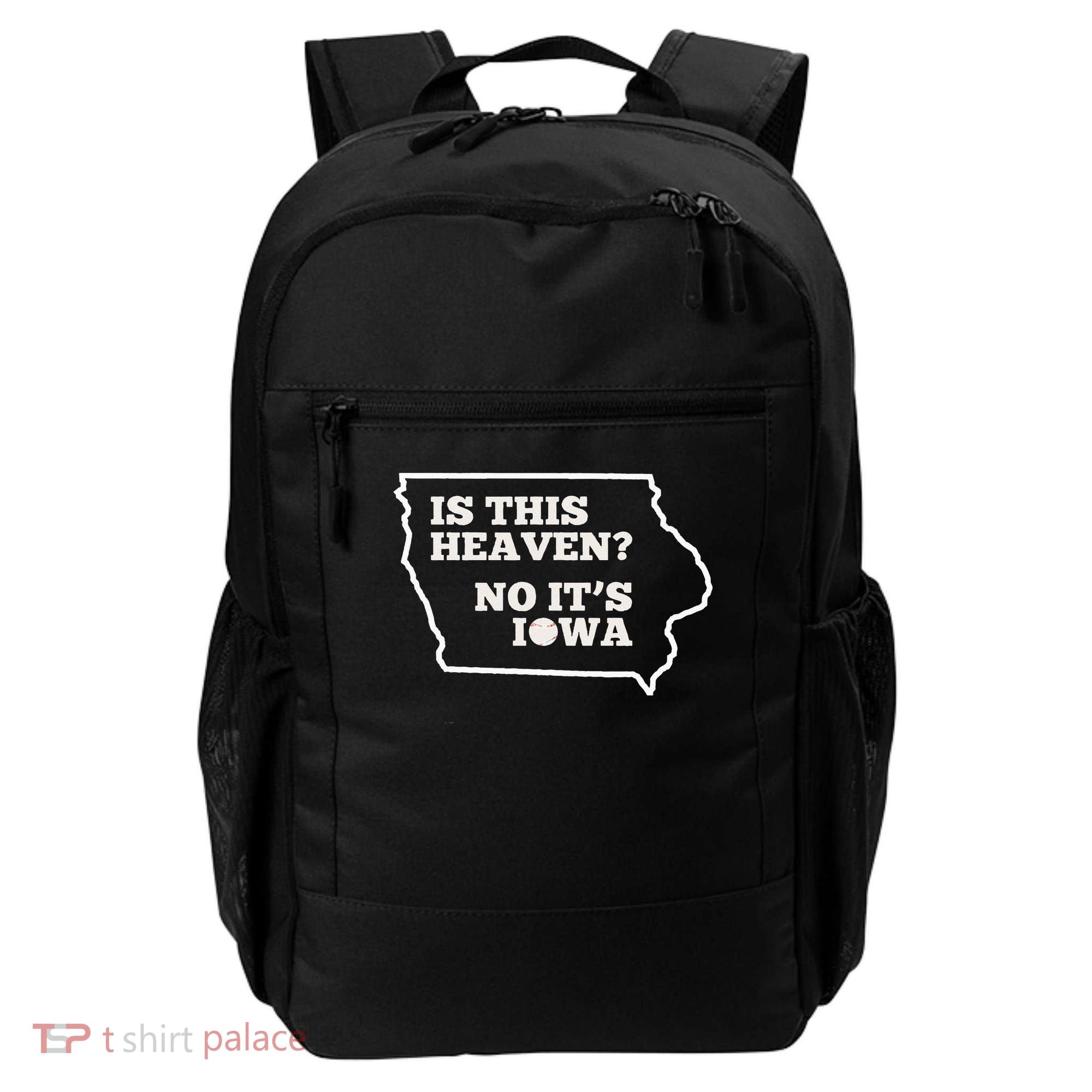 Is This Heaven No It's Iowa State Baseball Baseball Field Backpack