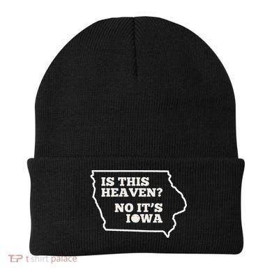 Is This Heaven No It's Iowa State Baseball Baseball Field Beanie