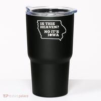 Is This Heaven No It's Iowa State Baseball Baseball Field Tumbler thumb 0