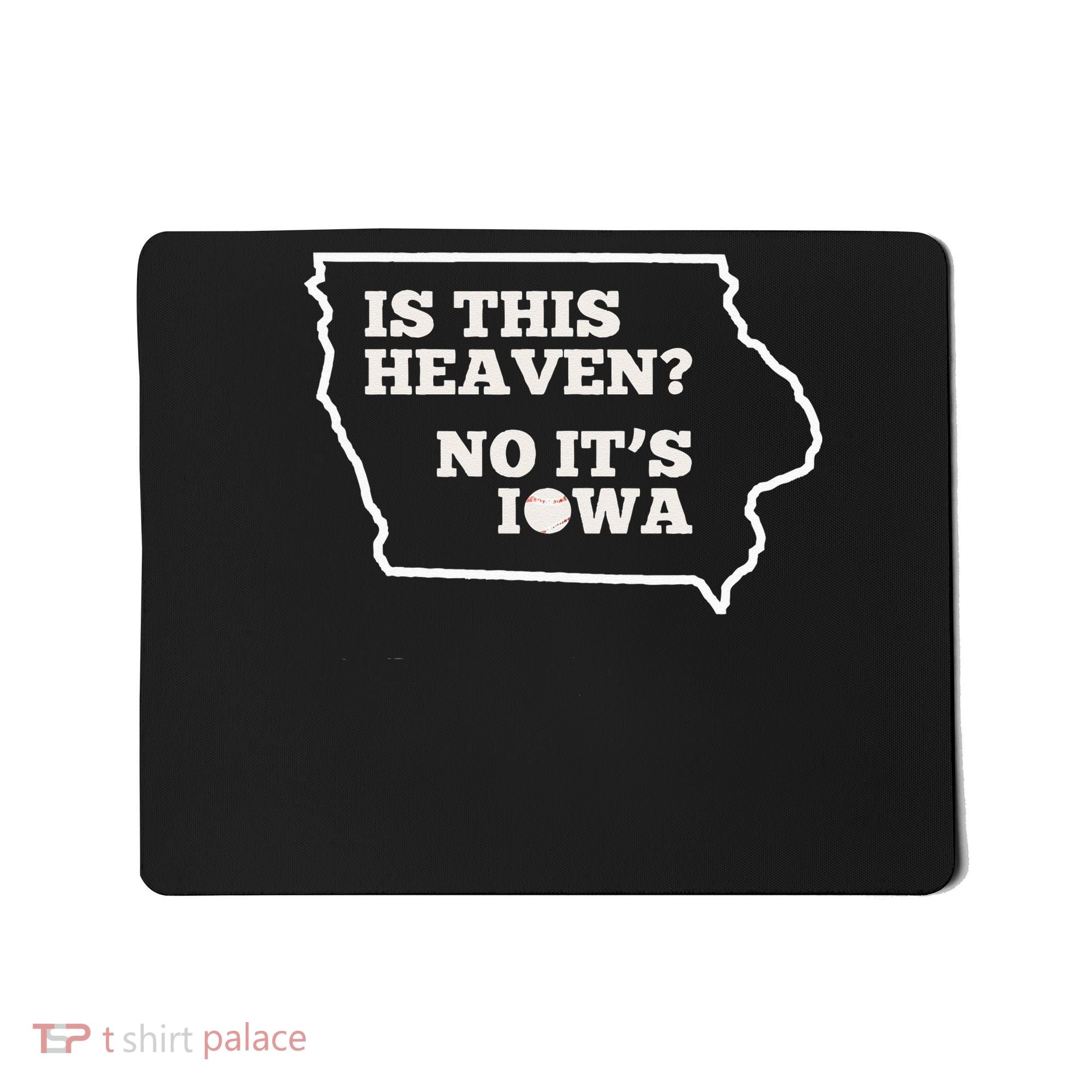 Is This Heaven No It's Iowa State Baseball Baseball Field Mousepad