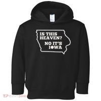 Is This Heaven No It's Iowa State Baseball Baseball Field Toddler Hoodie thumb 0