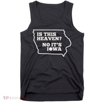Is This Heaven No It's Iowa State Baseball Baseball Field Tank Top