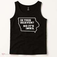 Is This Heaven No It's Iowa State Baseball Baseball Field Tank Top thumb 2