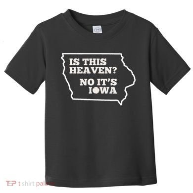 Is This Heaven No It's Iowa State Baseball Baseball Field Toddler T-Shirt