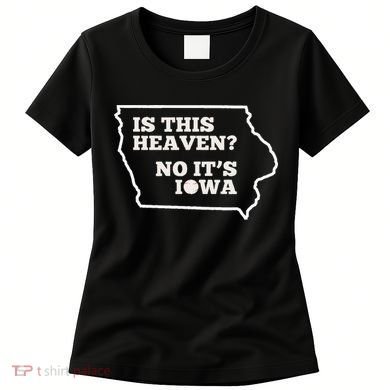 Is This Heaven No It's Iowa State Baseball Baseball Field Women's T-Shirt