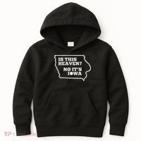 Is This Heaven No It's Iowa State Baseball Baseball Field Kids Hoodie thumb 0