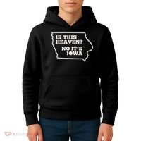 Is This Heaven No It's Iowa State Baseball Baseball Field Kids Hoodie thumb 4