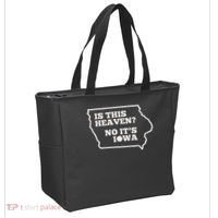 Is This Heaven No It's Iowa State Baseball Baseball Field Tote Bag thumb 2