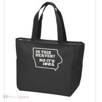 Is This Heaven No It's Iowa State Baseball Baseball Field Tote Bag thumb 3