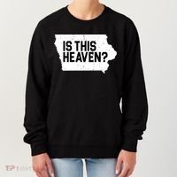 Is This Heaven Iowa Baseball Women's Sweatshirt thumb 0