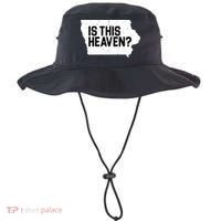 Is This Heaven Iowa Baseball Bucket Hat thumb 0