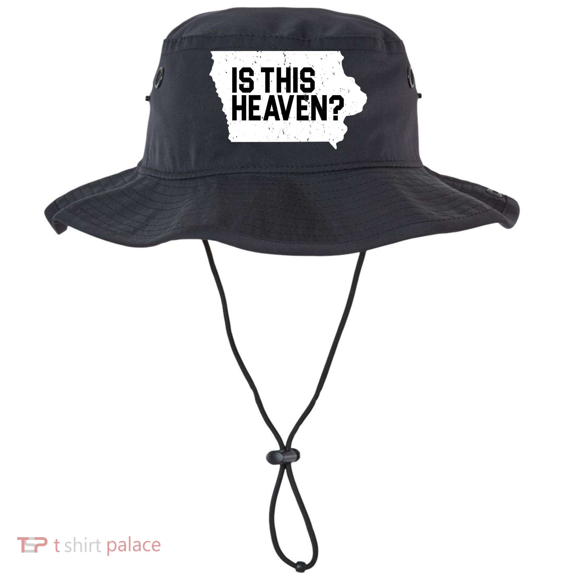 Is This Heaven Iowa Baseball Bucket Hat