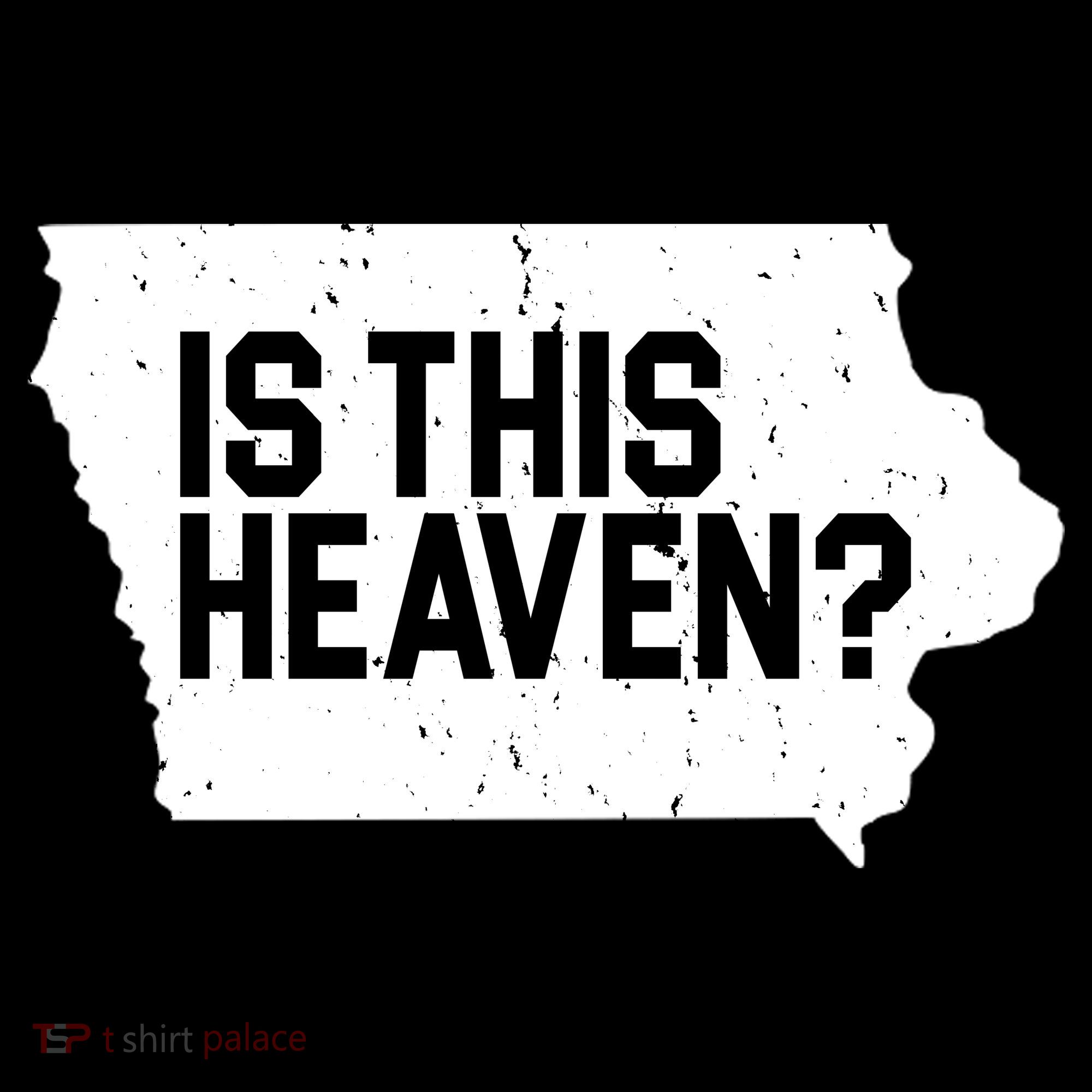 Is This Heaven Iowa Baseball Coaster