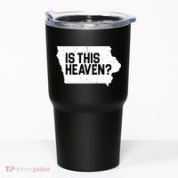 Is This Heaven Iowa Baseball Tumbler thumb 0