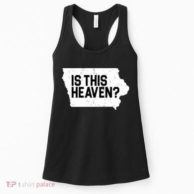 Is This Heaven Iowa Baseball Women's Tank Top