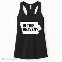 Is This Heaven Iowa Baseball Women's Tank Top thumb 0