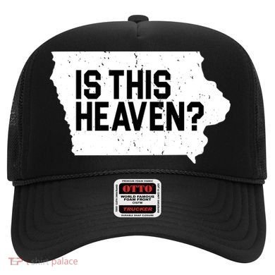 Is This Heaven Iowa Baseball Hat
