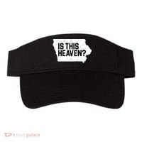 Is This Heaven Iowa Baseball Visor thumb 0