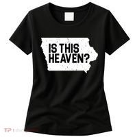 Is This Heaven Iowa Baseball Women's T-Shirt thumb 0