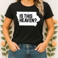 Is This Heaven Iowa Baseball Women's T-Shirt thumb 2