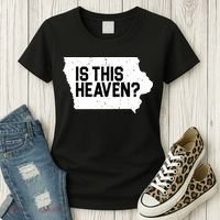 Is This Heaven Iowa Baseball Women's T-Shirt thumb 3