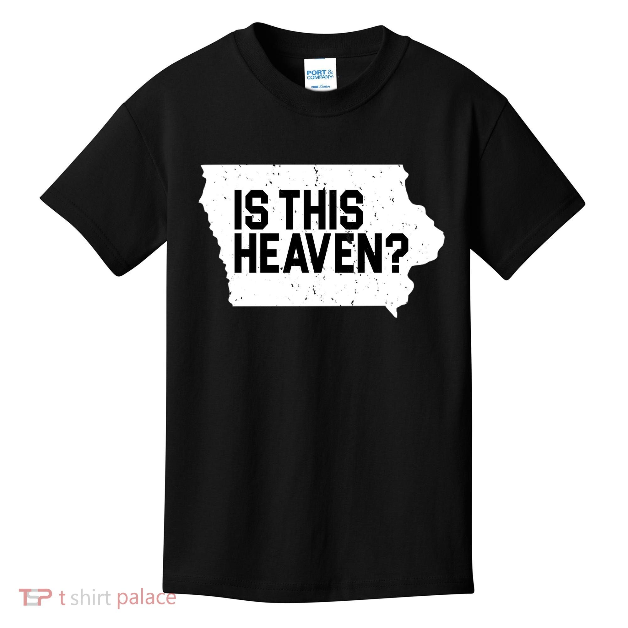 Is This Heaven Iowa Baseball Kids T-Shirt