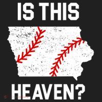 Is This Heaven Iowa Baseball Tumbler thumb 3